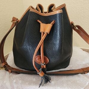 Vintage Dooney & Bourke Drawstring Bucket Bag